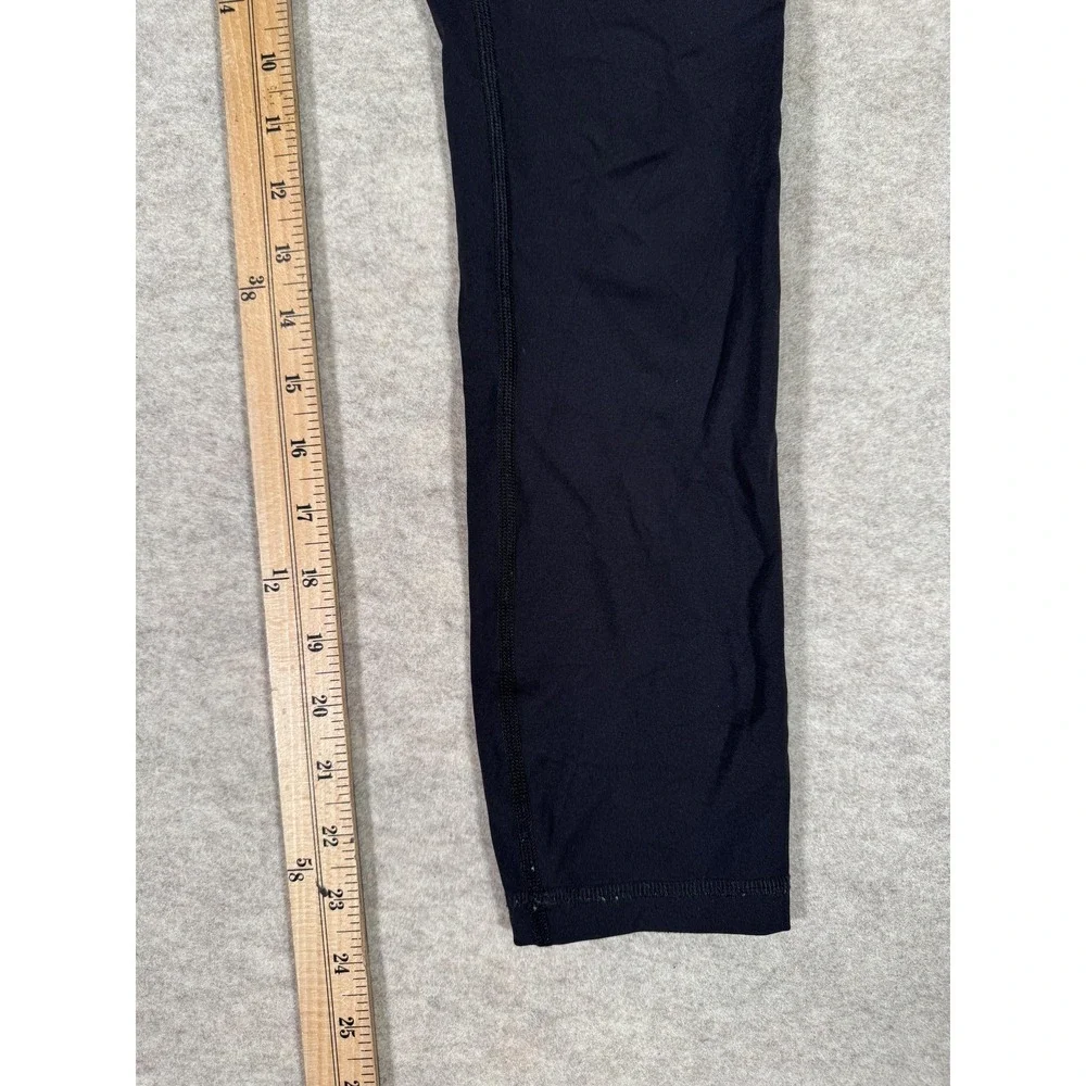 Lululemon Leggings‎ Womens 2 Black High Rise Cropped Yoga Athletic Gym Tight